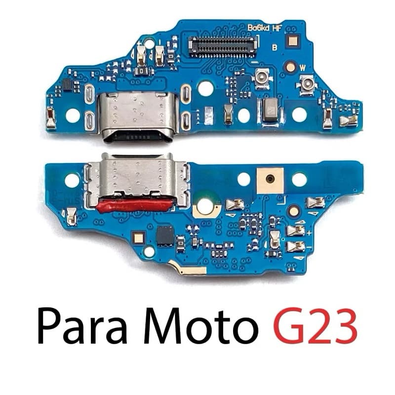 Placa Conector de Carga Moto G23 Original