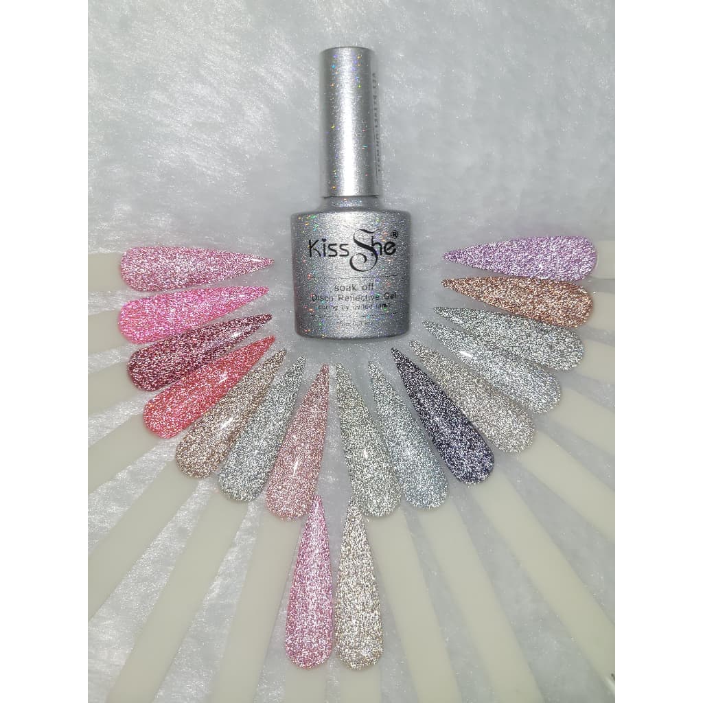 Esmalte em Gel Reflexivo Kiss She - 10ml