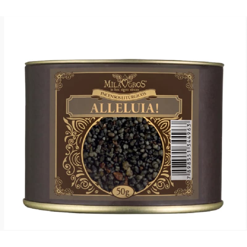 ALELUIA - Incenso de Mirra mais Óleos Especiais 50g Barrica