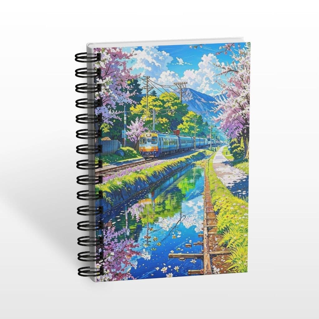 Caderno Capa Dura A5 15x21cm 100 Folhas Estilo Mangá