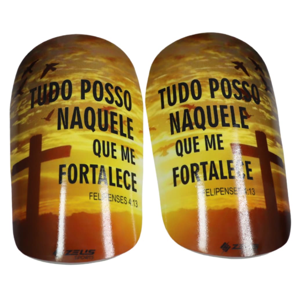Par Caneleira De Futebol - TUDO POSSO NAQUELE QUE ME FORTALECE! - Futsal campo society