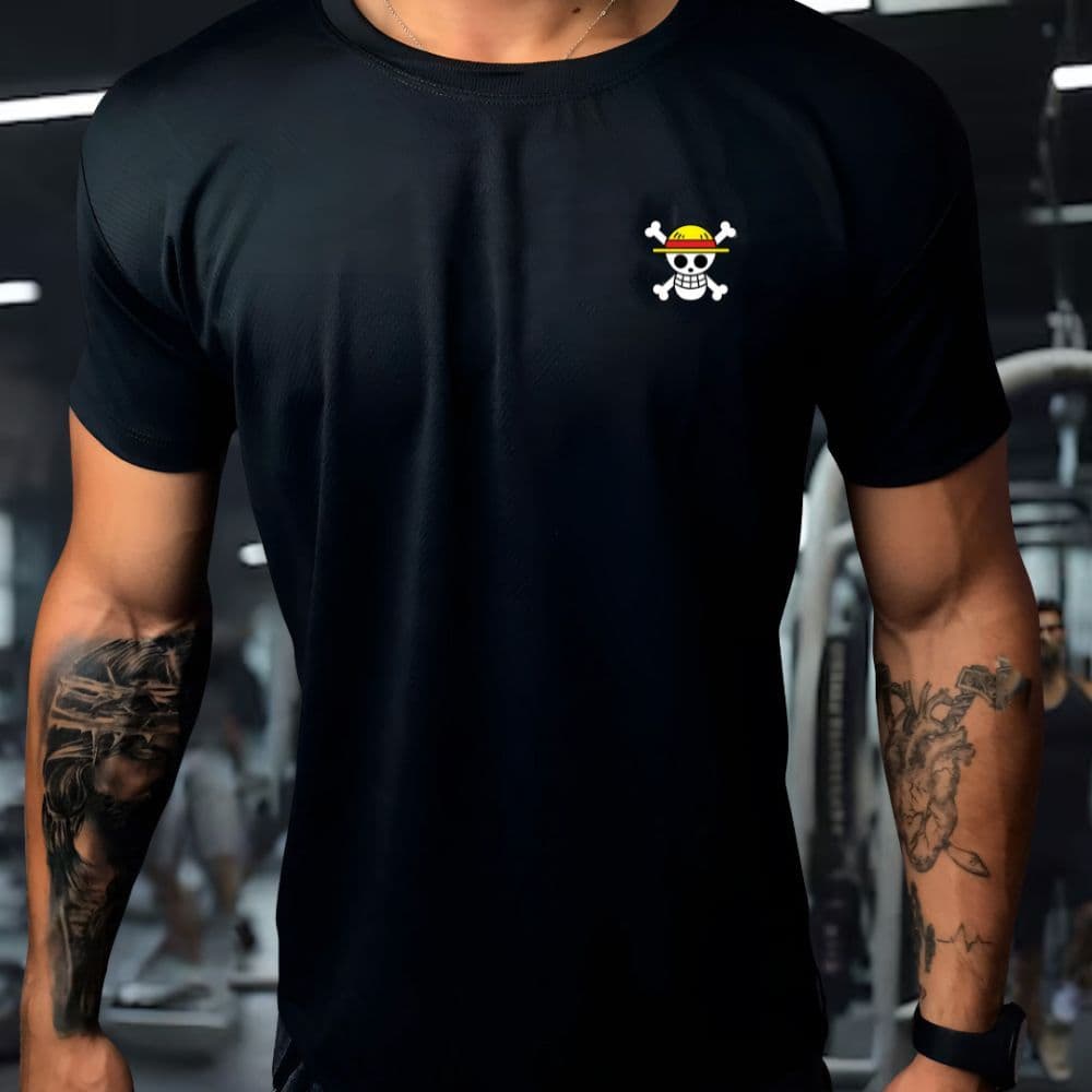 Camisa Dry Fit  Masculina - Luffi -  Academia Corrida CrossFit Treinos Intensos