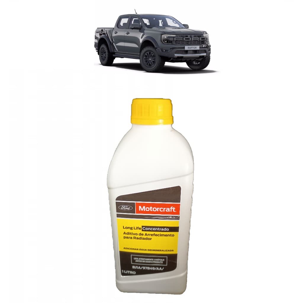 Aditivo Radiador Concentrado Nova Ranger 2023 2024 Motorcraft Amarelo