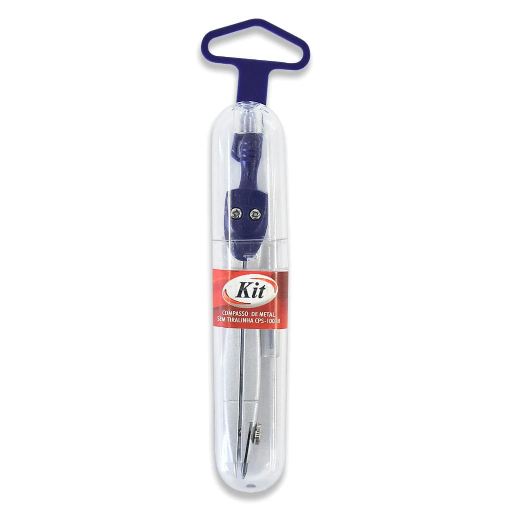 COMPASSO DE METAL SEM TIRALINHA CPS-1001B MARCA KIT