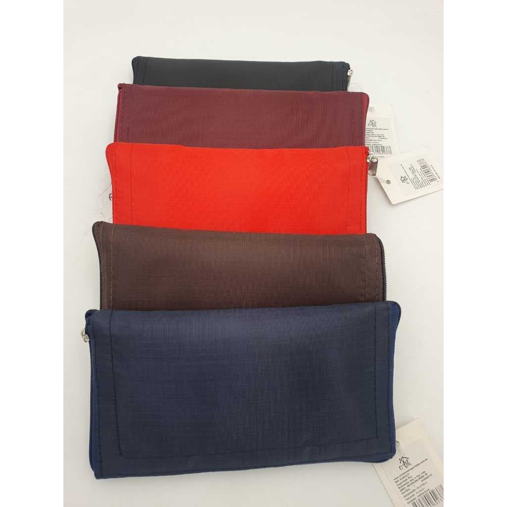 Carteira Vira Bolsa Impermeável Sacola Dobrável Cores
