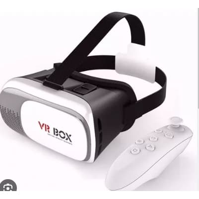 Óculos Vr Box 2.0 Realidade Virtual + Controle Cardboard 3d Bluetooth