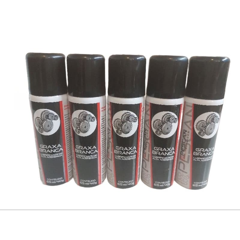 20 Graxa Branca spray 65ml/40g Pescan