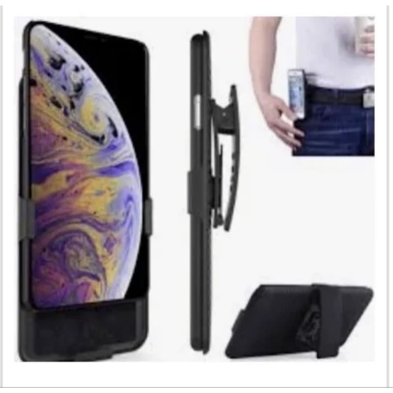 Capa Suporte De Cintura Moto G85 Capa Suporte Belt Clip Compatível Motorola Lenovo