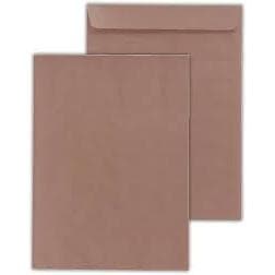 Envelope Saco Kraft Pardo 370x470mm Scrity pct c/ 10un