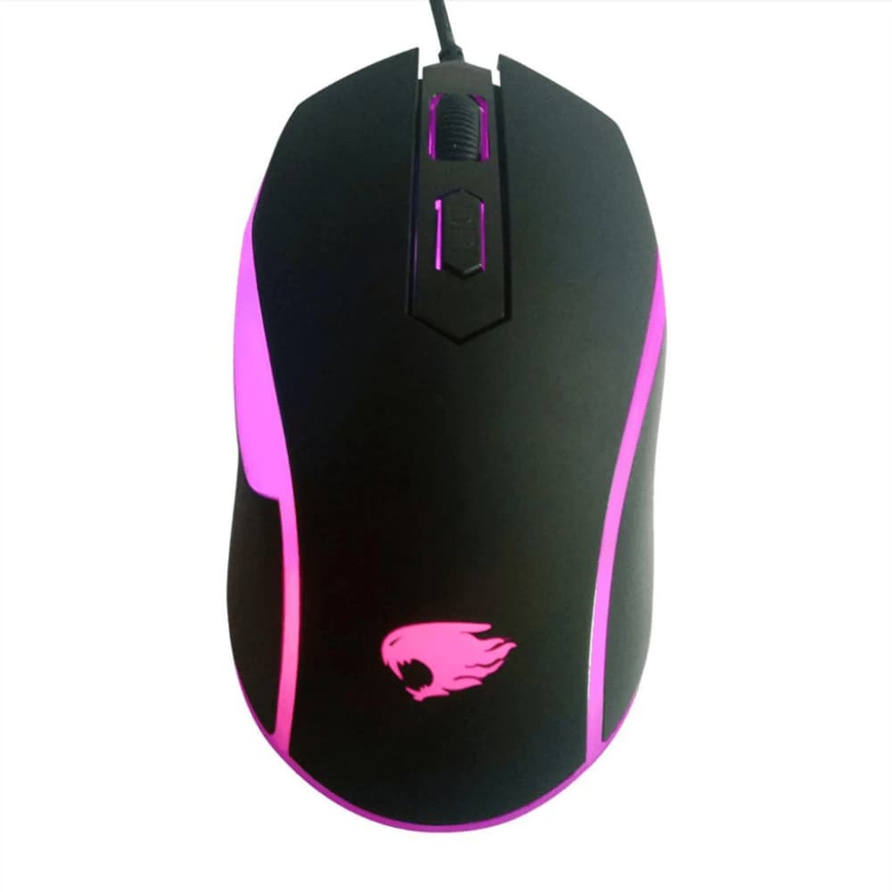 Mouse Gamer G-Fire MOG016 Óptico 1200 DPI Com Fio Cor Preto