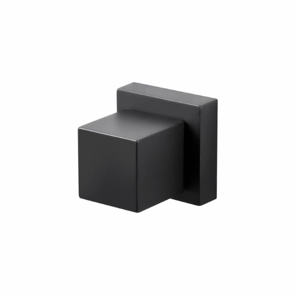 Acabamento Para Registro Quadrado Preto Padrão Deca Abs Black