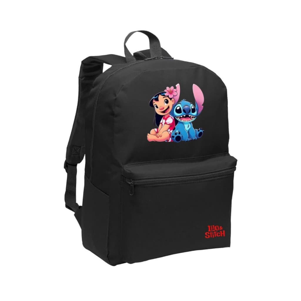 Mochila Adulto sem Estampa Escolar Infantil Stitch Moana Naruto