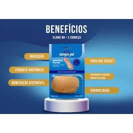Almofada plantar Baruel Tenys Pé Baruele