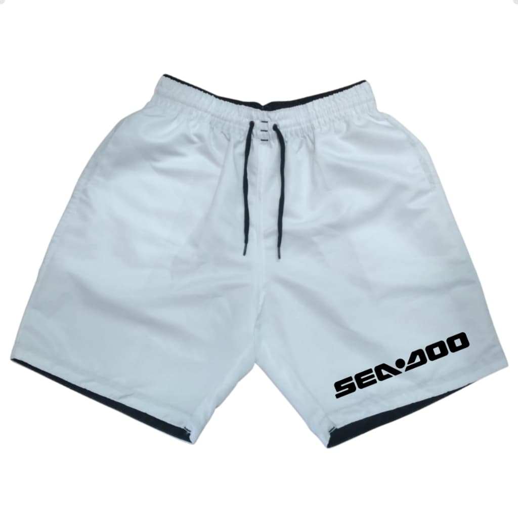 Shorts Praia Masculino Seado Bermuda Tactel Masculina Jet Sky ou Regata para Carnaval