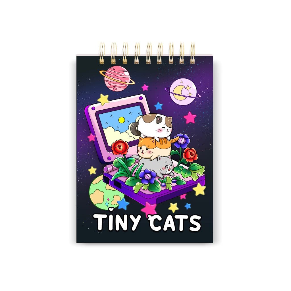 Livro de colorir Tiny Cats - Desenhos para colorir