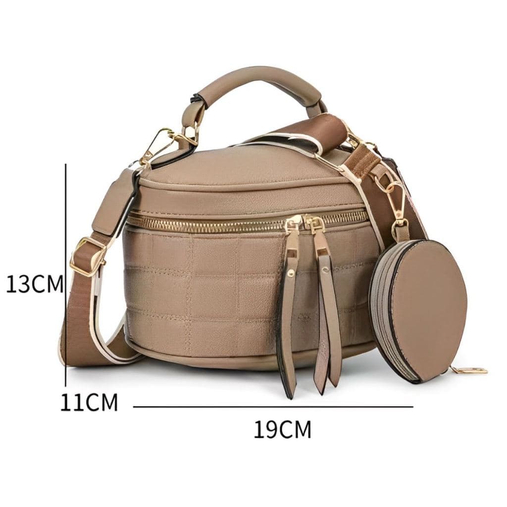 Bolsa Feminina Transversal Tiracolo Multiuso Necessaire Com Porta Moeda Bolsa Pequena