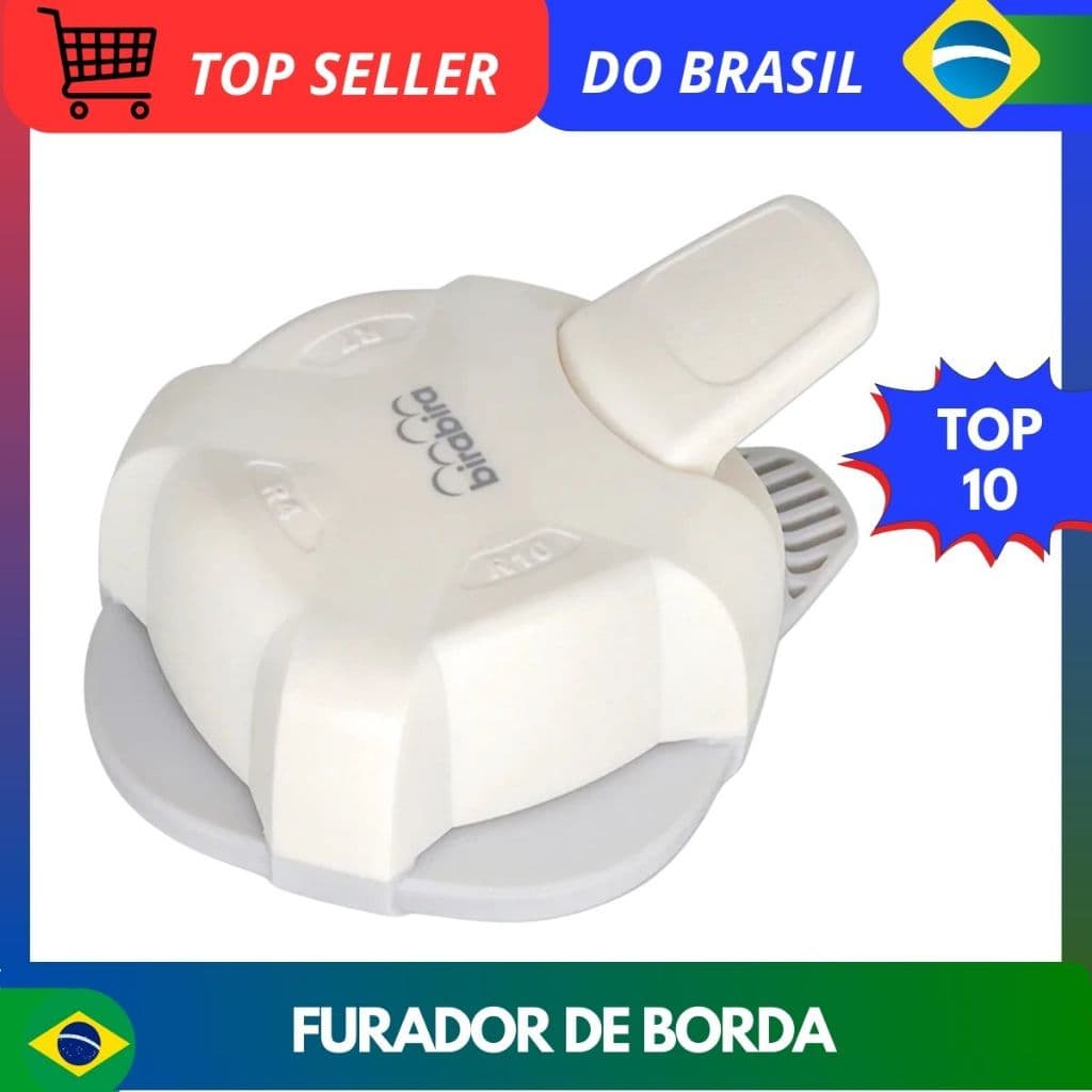 Furador Birabira - Cantoneira Arredondada 3 em 1