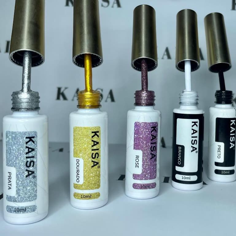 Esmalte em Gel KAISA Ponta Fina para unhas 10ML
