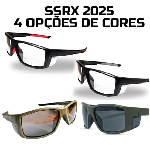 Óculos de Proteção SSRX CA 33870 Super Safety Lançamento 2025