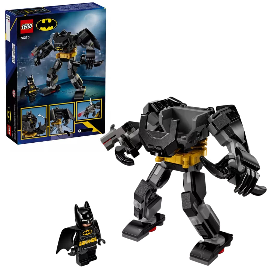 Lego Super Heroes Dc Armadura De Robô Do Batman 140 Pcs Original Lego - Conjunto de Blocos de Montar