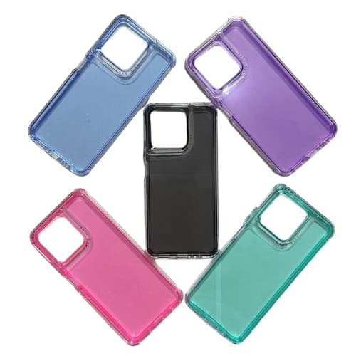 Capa Capinha Compativel Realme C53 RMX3760 / Realme Note 50 - Space Colorida Transparente