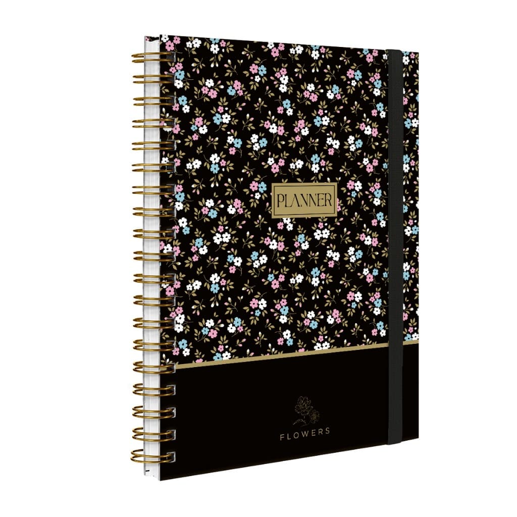 Agenda Planner Semanal Permanente Flower Field
