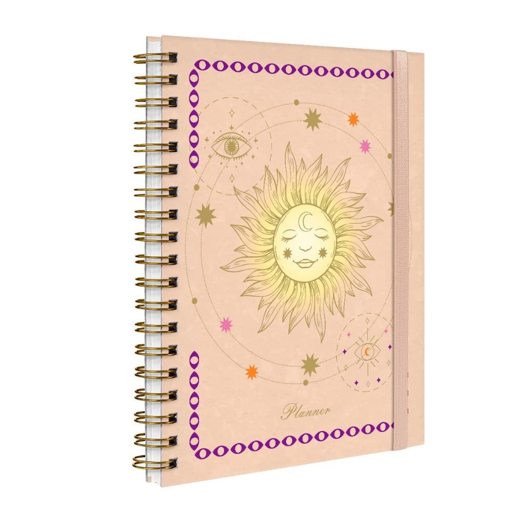 Agenda Planner Semanal Permanente Amuleto Sol
