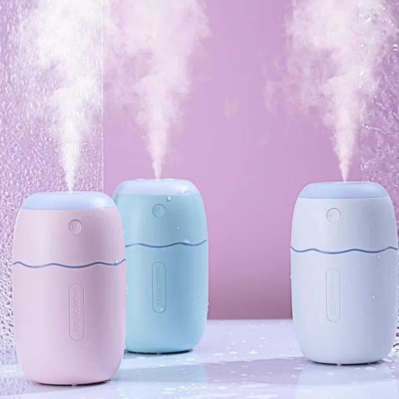 Umidificador Aromatizador Climatizador USB Portátil Purificador Ar Led