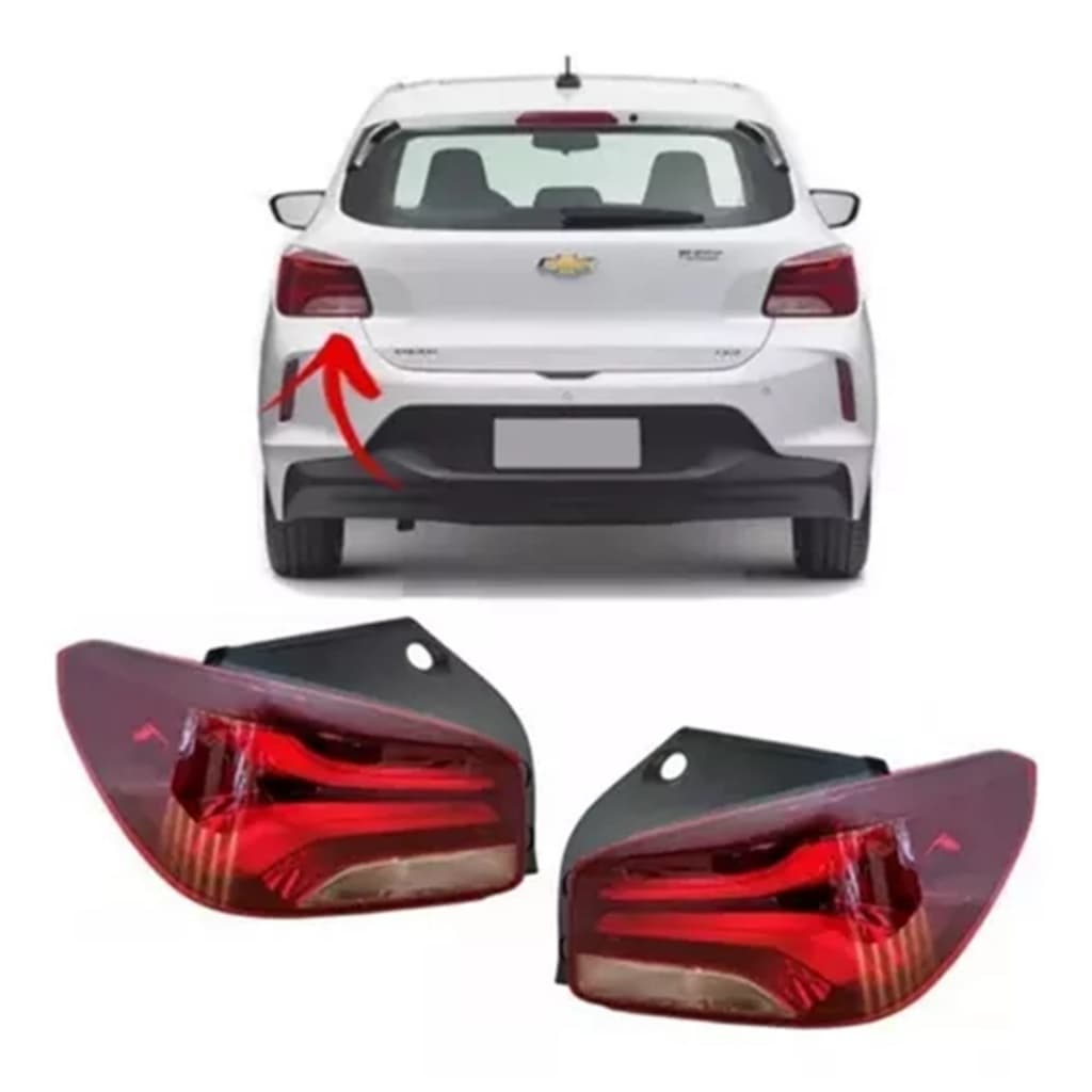 Lanterna Onix Lt 2020 2021 2022 2023 2024 Hatch Sem led