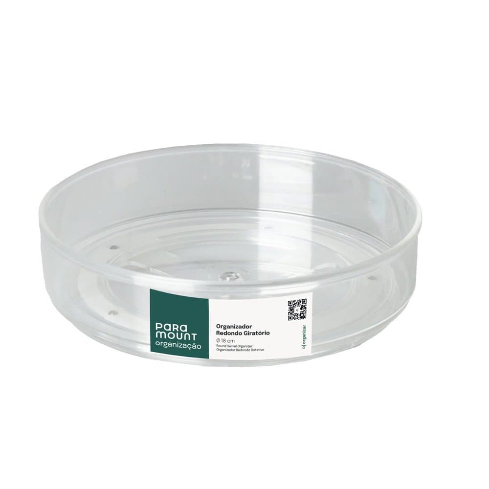 BANDEJA GIRATORIO SUPORTE PARA SERVIR FRIOS 18CM MESA POSTA