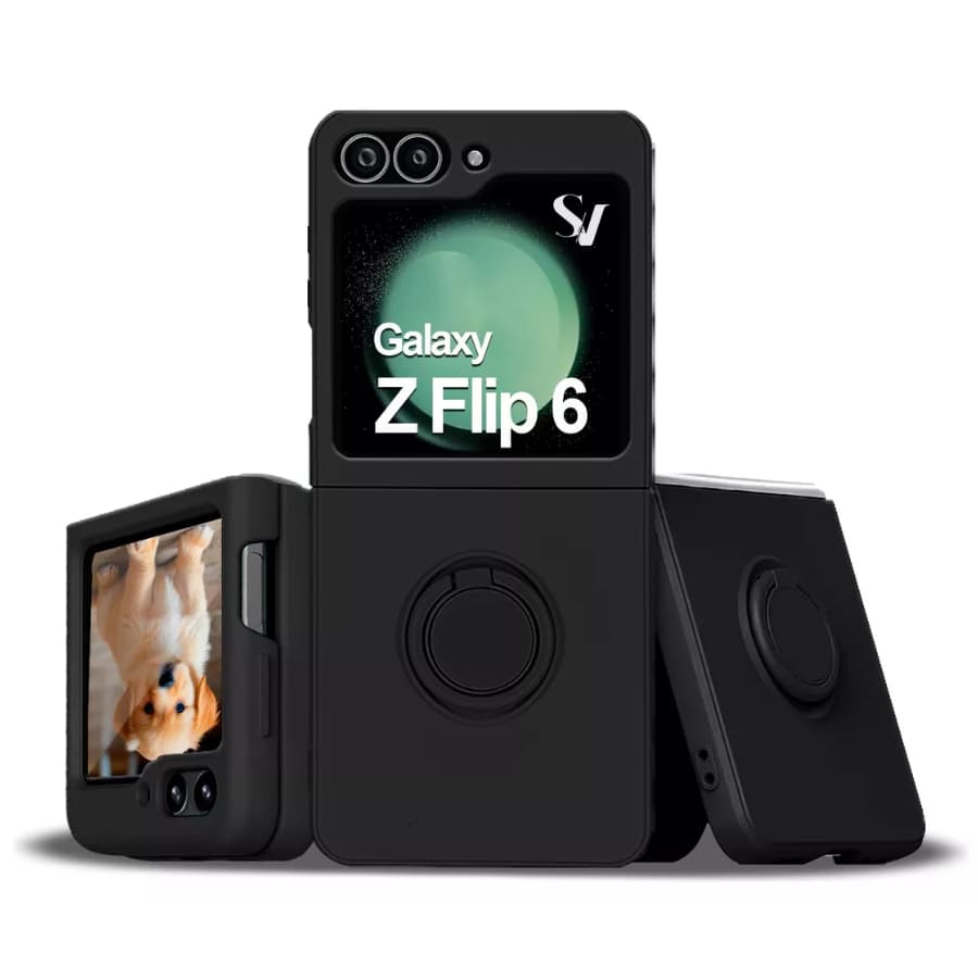 Capa Aveludado Acrílica Magnética Para Novo Celular Z Flip 6