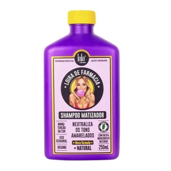Shampoo Matizador Lola Cosmetics Loira de Farmácia 250ml