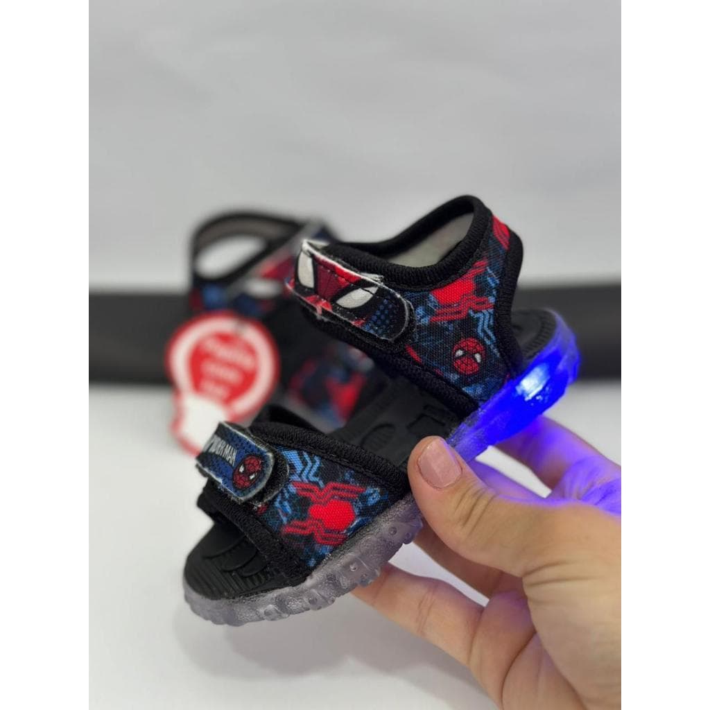 SAND PAPET INFANTIL HOMEM ARANHA LED