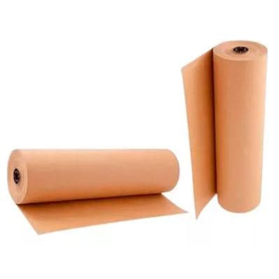 Papel Pardo Semi Kraft Rolo 50m Bobina Embalagem Caixa Envelope