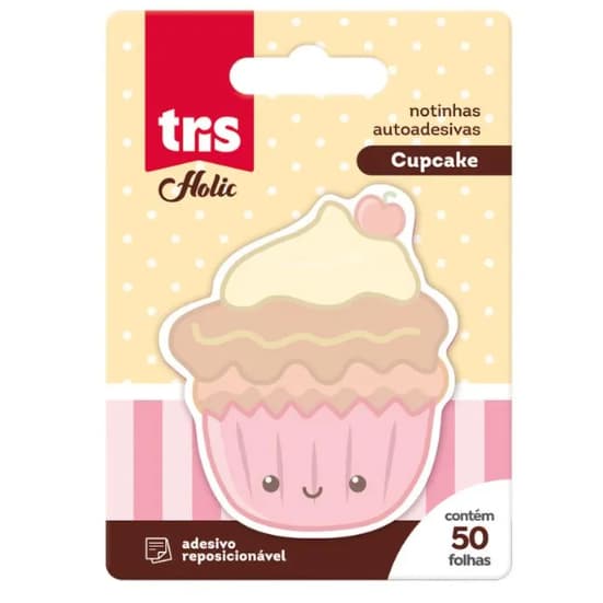 Notas Autoadesivas Cupcake Holic Fofurices - Tris