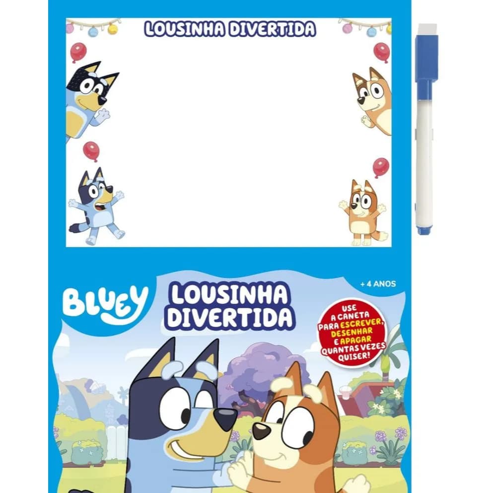 Bluey Lousinha Divertida - Alfabeto