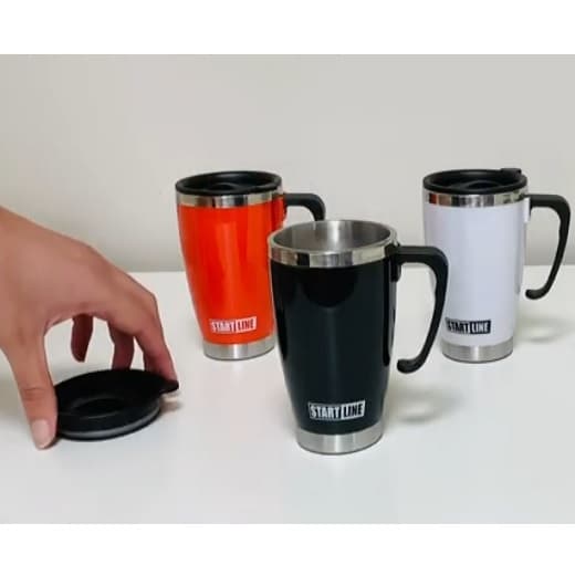 Caneca Isotérmica 400ML Start Line - ZEIN - CANECA TÉRMICA