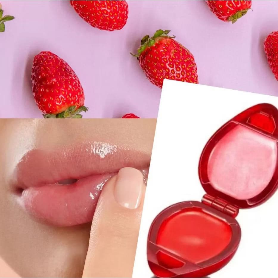 Kit 10 Batom Brilho Labial  Infantil Moranguinho