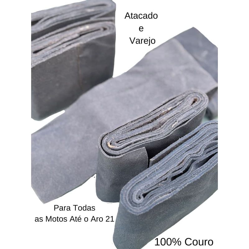 protecao fita ANTIFURO COURO P/ MOTOS(02 PARES)