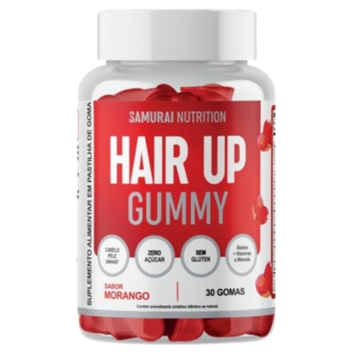 Hair Up Gummy 30 gomas - Samurai Nutrition