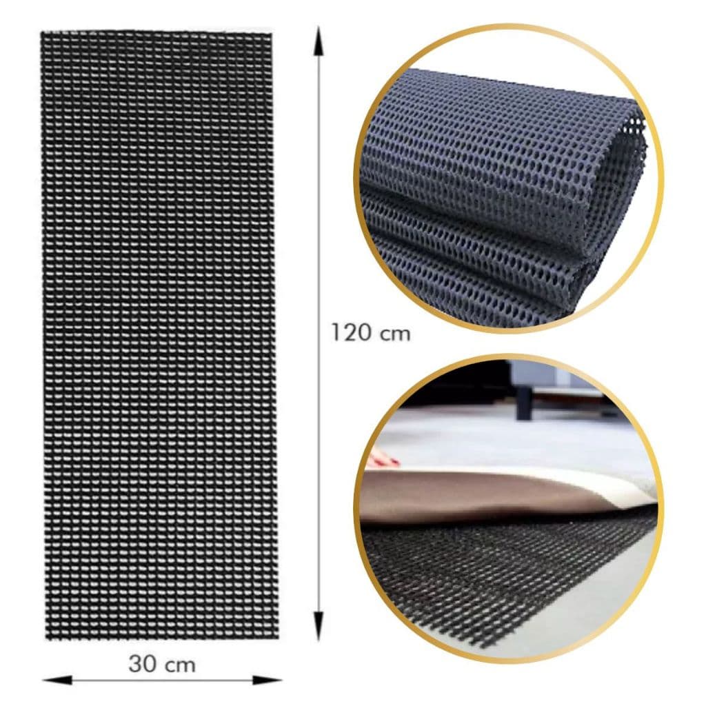 Tela Antiderrapante Emborrachada Multiuso 30cm largura x 1,20mts comprimento