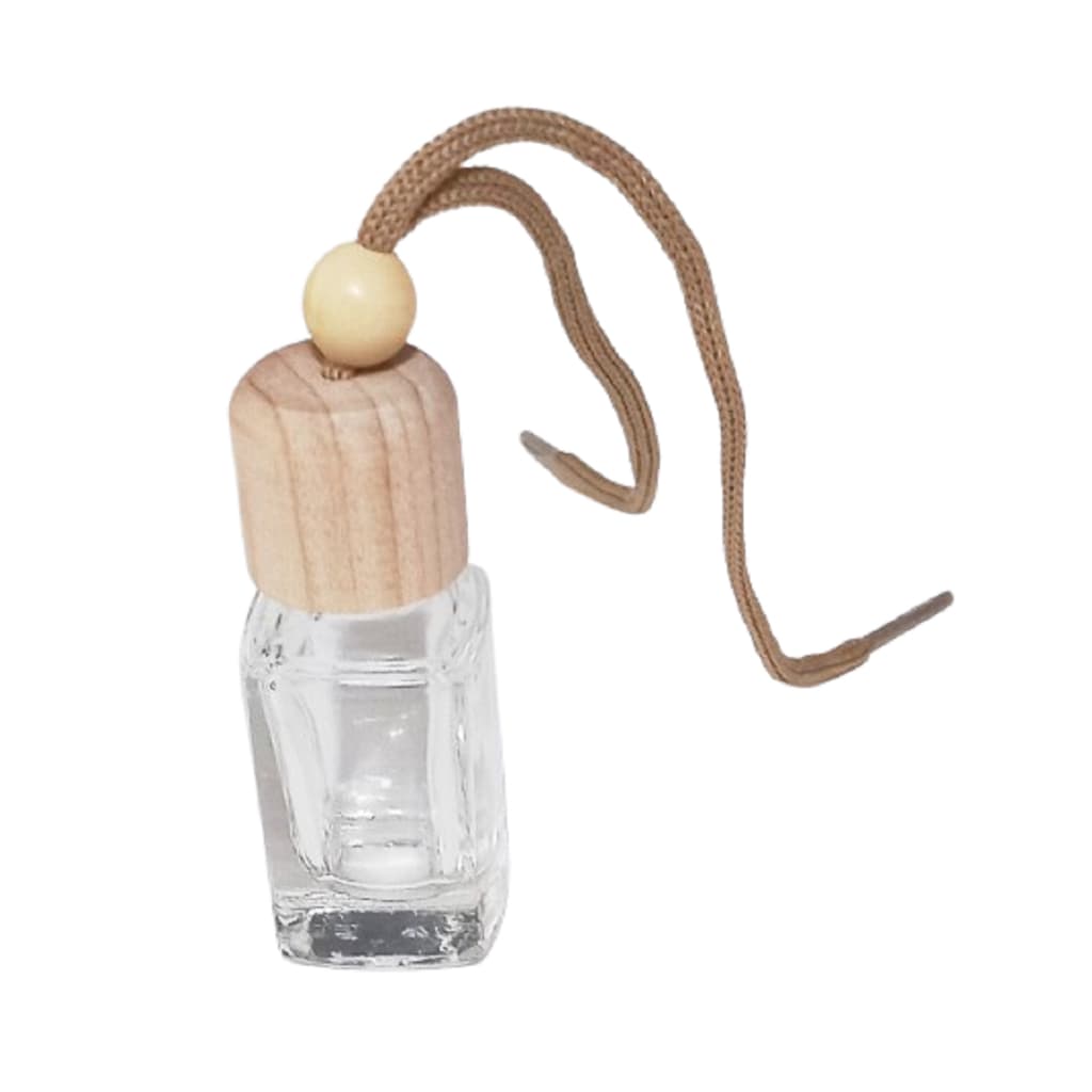 10 Vidros Quadrados Aromatizador Pingente Para Carro Ou Casa 10 Ml