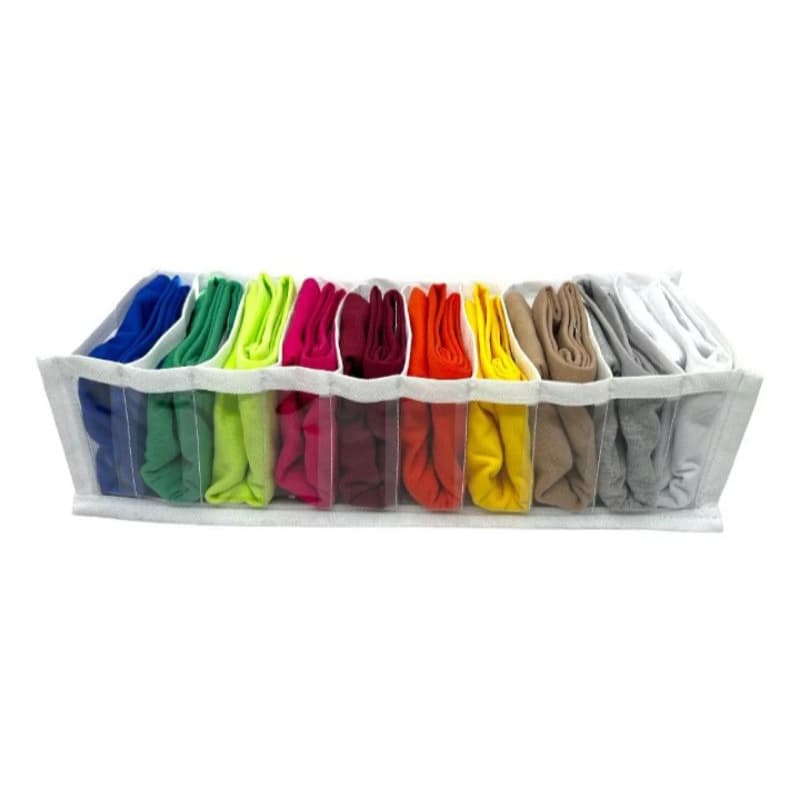 Kit de 6 Colmeias para Roupas Íntimas, Bebês e Acessórios