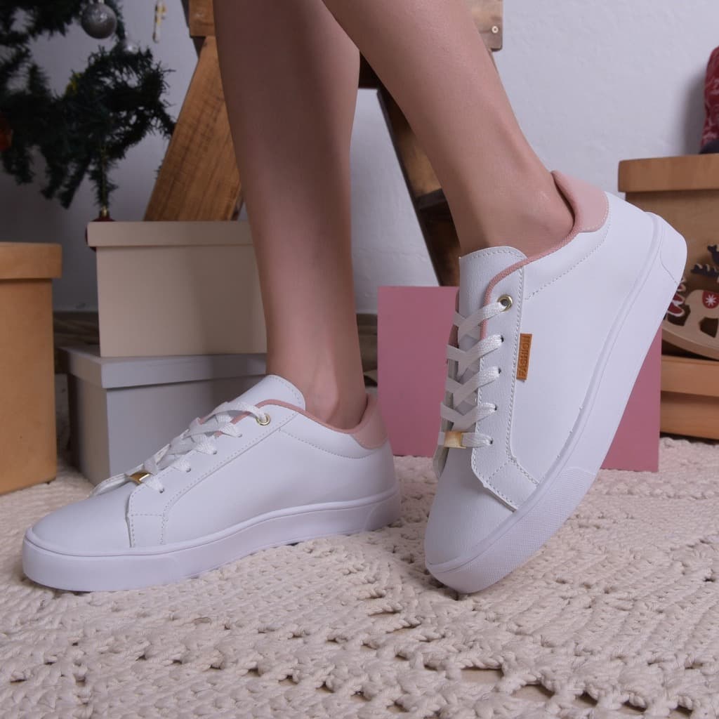 Tênis Casual Feminino Basico Lançamento Moda