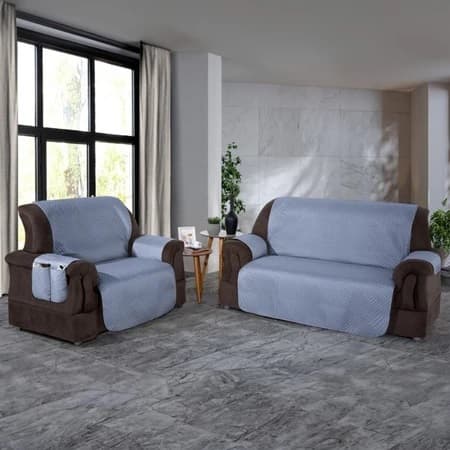 Protetor de Sofá Matelado 2 e 3 Lugares – Conforto, Estilo e Proteção Perfeita!