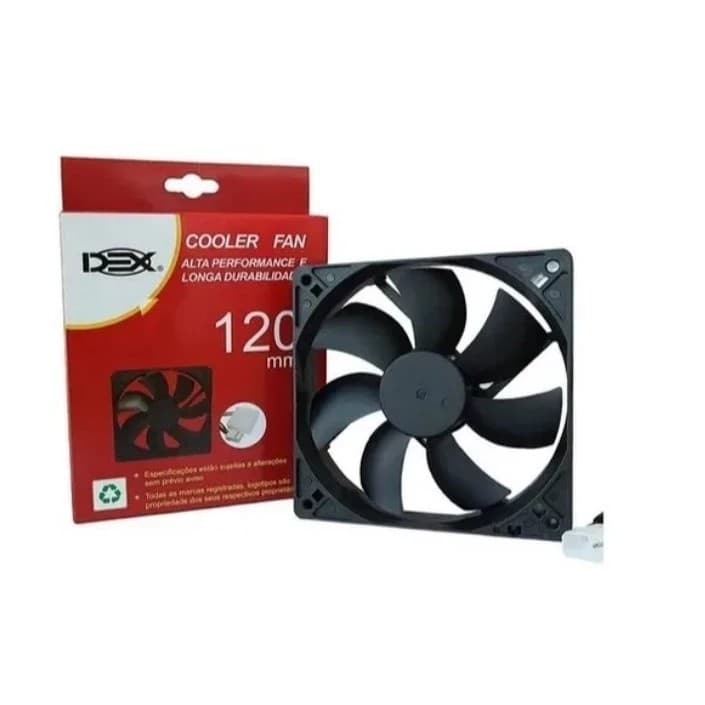 Cooler Fan Ventilador 120mm 12v Ventoinha Resfriamento para Gabinete PC Gamer Computador Desktop