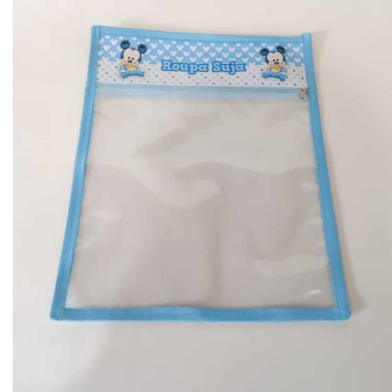 Saquinho de roupa suja ou limpa Mickey Mouse Pluto Minnie Mouse Pateta