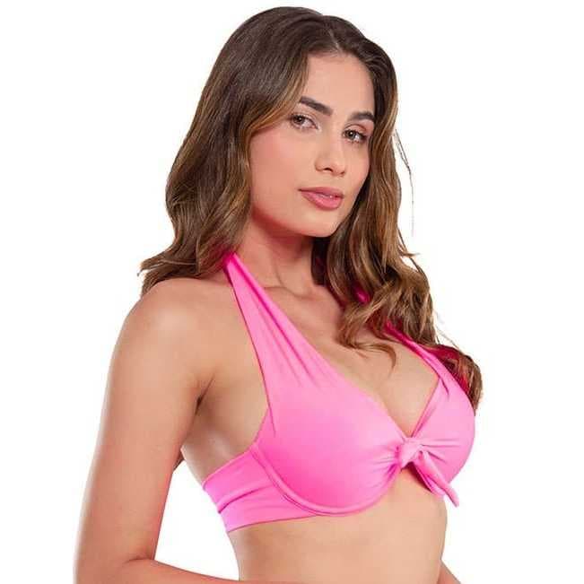 Biquíni Meia Taça com bojo e Arco Com Amaração Lançamento