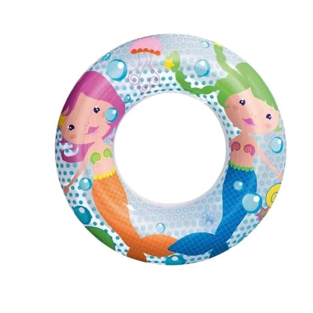 Boia Infantil Criança Circular P/ Piscina Praia Estampa de (SEREIA) 51cm - BESTWAY