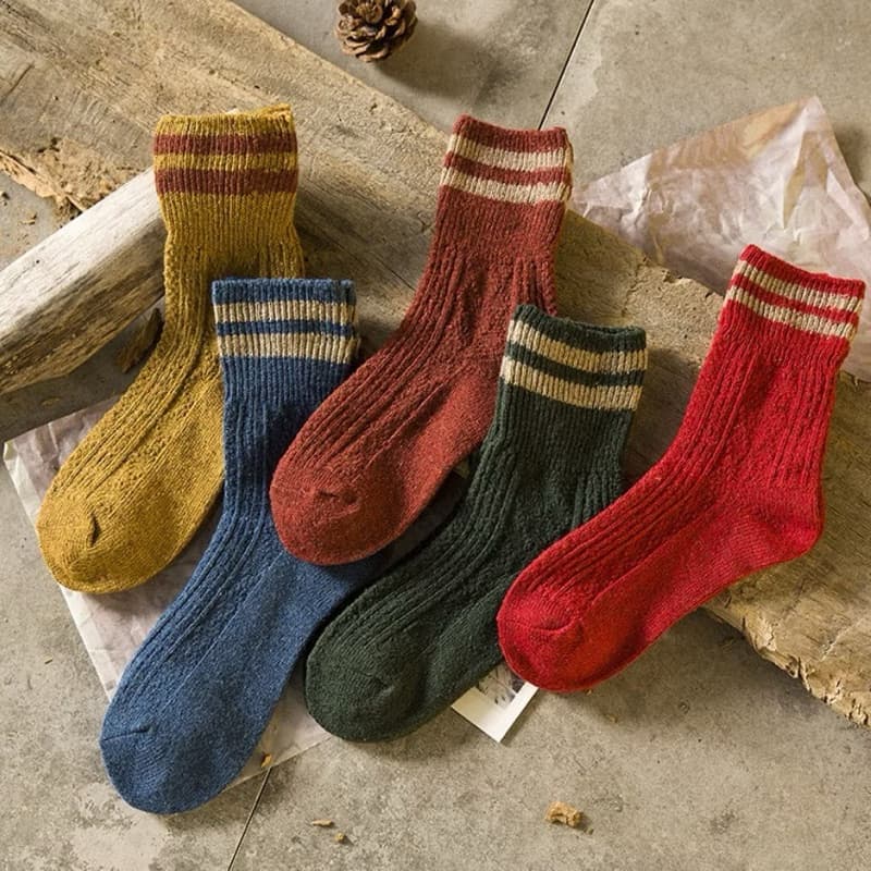 meias feminina grossa tricô para inverno cano alto para bota